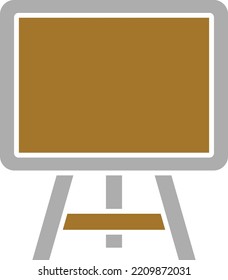 Diseño de vectores Estilo de icono de pizarra