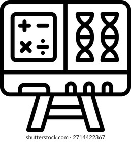 Vector Design Blackboard Icon Style