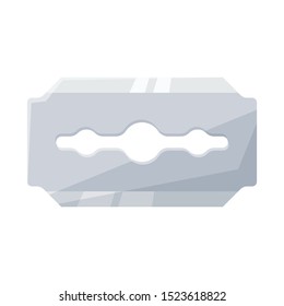 Vector design of blade and danger symbol. Web element of blade and cocain stock symbol for web.