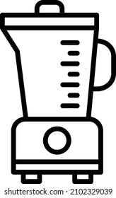 Vector Design Blender Icon Style