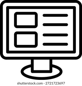 Vector Design Blog Icon Style