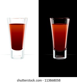 vector design Bloody Mary cocktail or tomato juice