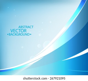 Vector Design Blue Background