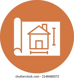 Vector Design Blueprint Icon Style