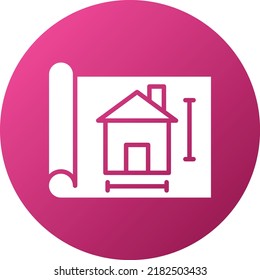 Vector Design Blueprint Icon Style