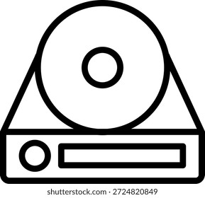 Diseño de Vector Blu-ray R DL Icon Style