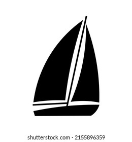 vector design, boat or ship shape illustration