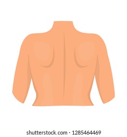 Vector design of body and part icon. Set of body and anatomy stock vector illustration.