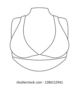 Vector design of body and part icon. Set of body and anatomy vector icon for stock.