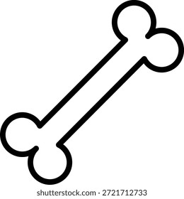 Vector Design Bone Icon Style