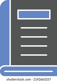 Vector Design Book Icon Style