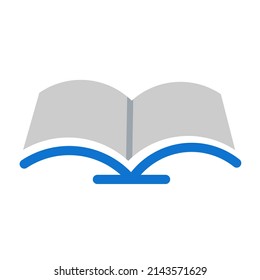 diseño vectorial, ilustración de forma de libro