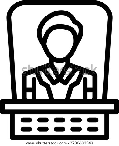 Vector Design Boss Icon Style