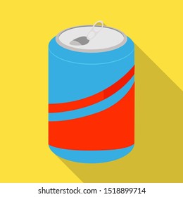 Vector design of bottle and soda sign. Web element of bottle and tipple stock symbol for web.