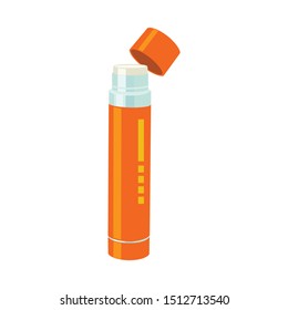 Vector design of bottle and stick logo. Web element of bottle and super vector icon for stock.