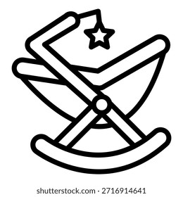 Diseño de Vector Silla hinchable Icon Style