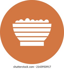 Vector Design Bowl Icon Style