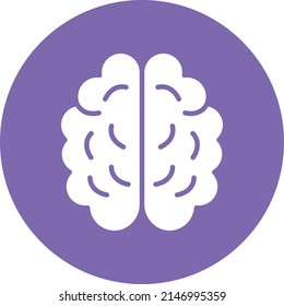 Estilo de icono de lluvia de ideas de diseño de vectores