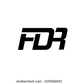 Vector Design Brand Symbol Abstract Logo Fdr