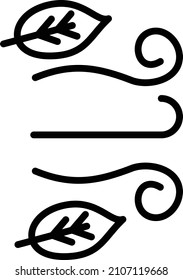 Vector Design Breeze Icon Style