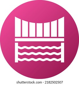 Vector Design Bridge Icon Style