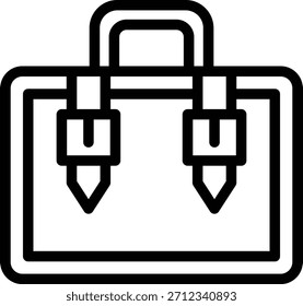Estilo de ícone do porta-arquivos de design de vetor
