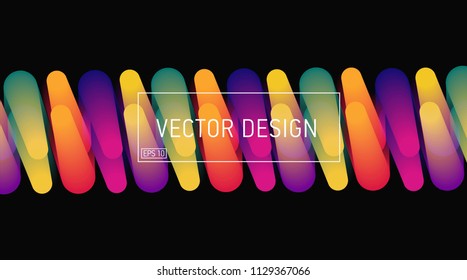 vector design bright abstract graphic background