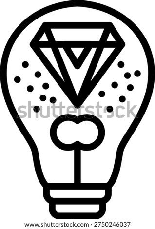 Vector Design Brilliant Icon Style