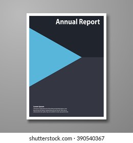 Vector design brochure. Cover flyer. Template layout. Annual report. Poster background. In size a4. Design flyer. Design report. Design layout. Book cover.