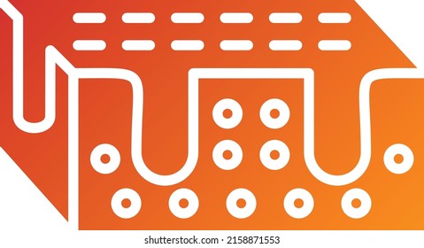 Vector Design Brownie Icon Style