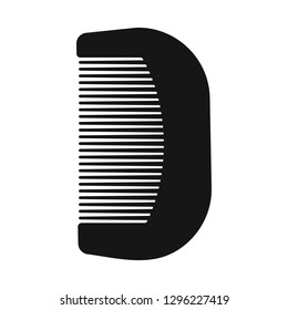 Vector design of brush and hair logo. Collection of brush and hairbrush stock symbol for web.