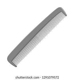 Vector design of brush and hair sign. Collection of brush and hairbrush stock vector illustration.