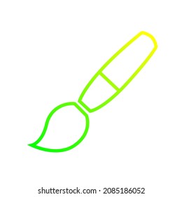 diseño vectorial, icono de brocha o dibujo de símbolos
