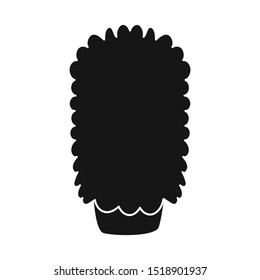Vector design of brush and wash symbol. Graphic of brush and car stock symbol for web.