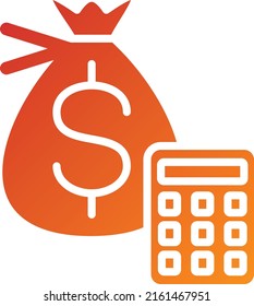 Vectordesign-Budgetsymbol
