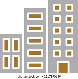 Vector Design Building Icon Style
