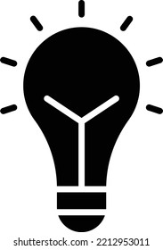 Vector Design Bulb Icon Style
