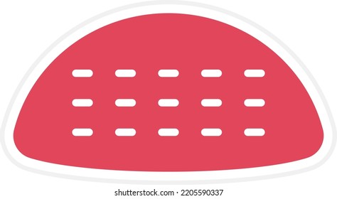 Vector Design Bun Icon Style