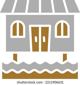 Estilo de iconos de los paneles de diseño de vectores