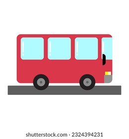 Vector design of bus, icon and graphic design