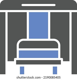 Vector Design Bus Stop Icon Style