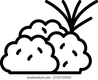 Diseño de Vector Bush Icon Style