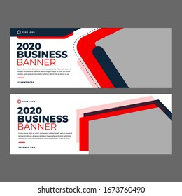 Vector design business banner background