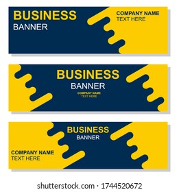 Vector design business Banner background