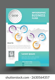 Vector design of business flyer and infographic flyer, web templates designs, stunning fashion flyers vector designs