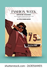Vector design of business flyer and infographic flyer, web templates designs, stunning fashion flyers vector designs