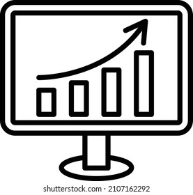 Vector Design Business Growth Icon Style