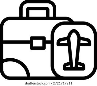 Vector Diseño Viaje de negocios Icon Style