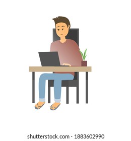 Vector design of bussiness man , vector illustration