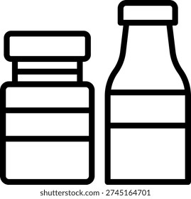Vector Design Buttermilk Icon Style